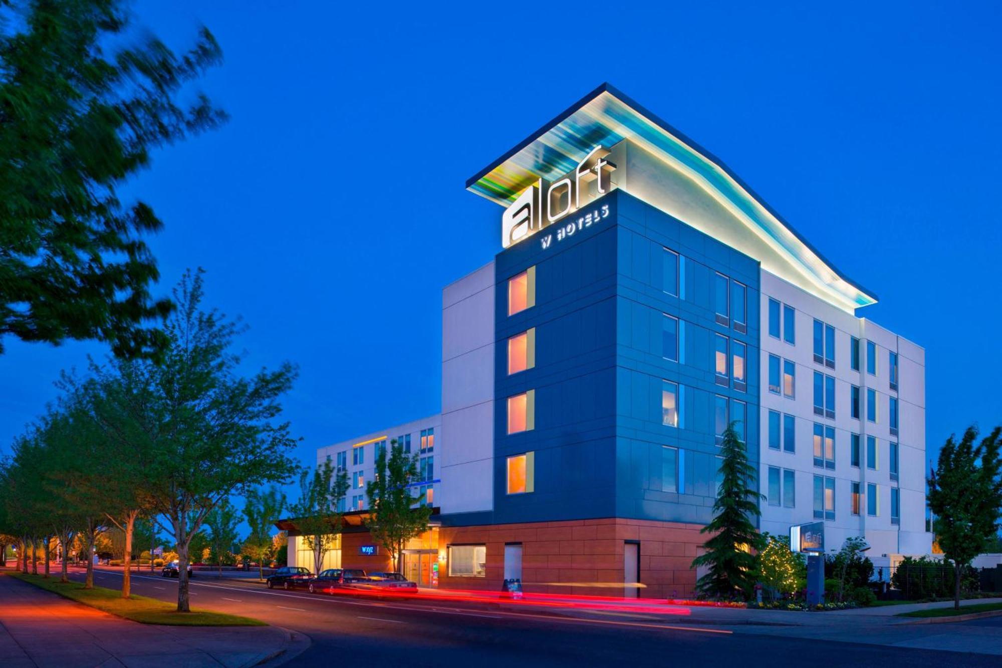 Aloft Portland Airport Hotel At Cascade Station Exterior foto